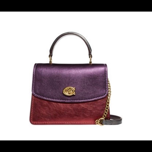 Coach Handbags - Coach Parker top handle satchel NWT